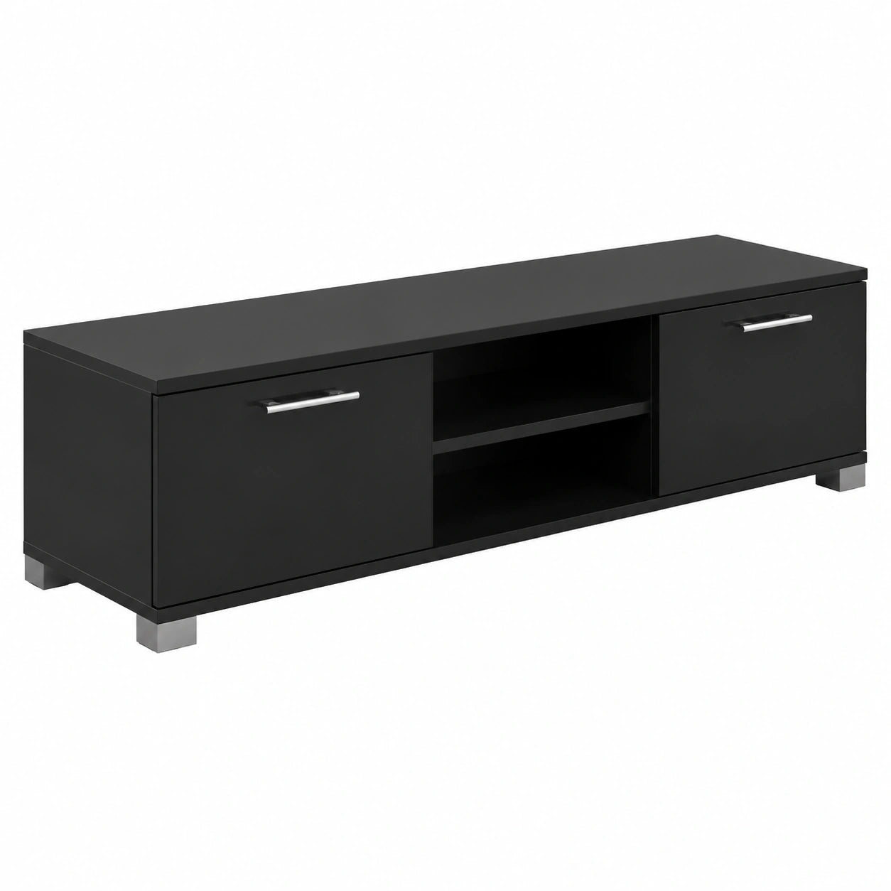 VidaXL Tv-meubel 120 × 40,5 × 35 cm hoogglans zwart