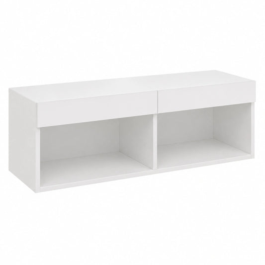 VidaXL Tv-meubel met LED-verlichting 100 × 30 × 30 cm wit