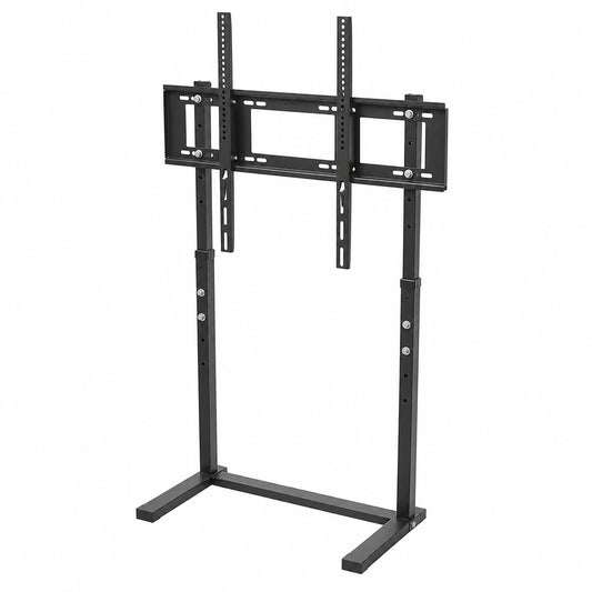 Supporto TV da Pavimento: Porta TV da Terra mobile Supporto Monitor per Simulatore Stand TV per LCD LED Plasma 32-100 Pollici Altezza Regolabile Max