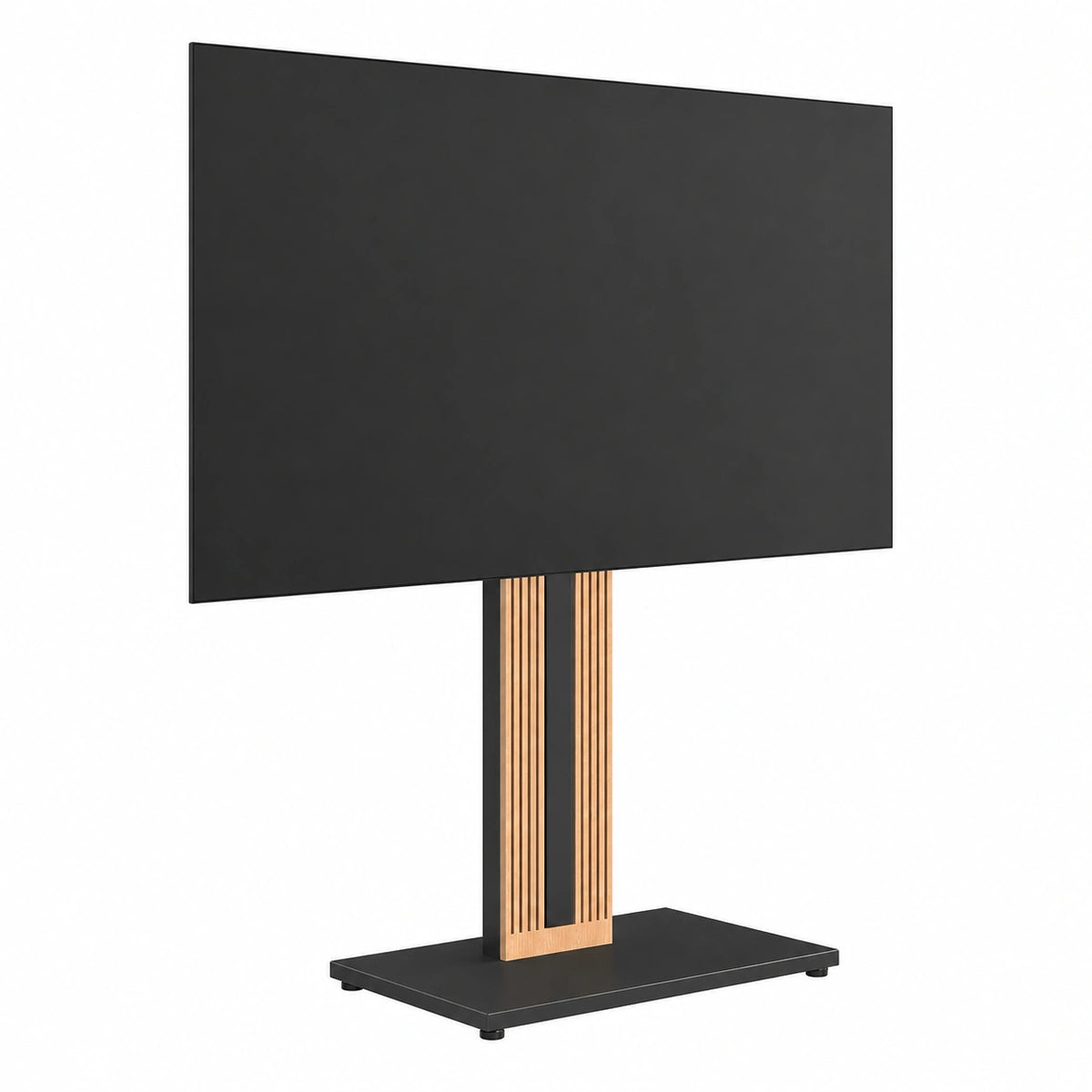 Supporto TV da Pavimento per 32' - 65' Regolazione Angolo ± 15° Porta TV da Terra Mobile Portata Massima 40 kg Massimo VESA 400 * 400mm Serie ZEN