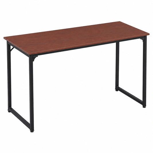 Scrivania Tavolo da Lavoro Porta Pc Computer Piano in Legno MDF con Struttura in Metallo Arredamento Casa Ufficio Cameretta Moderno Industriale