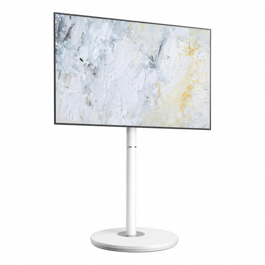 Supporto TV da Pavimento per 32' - 65' Televisore Portatile con Ruote Massima 35 kg Regolazione Altezza Massimo VESA 400 * 400mm Serie Master